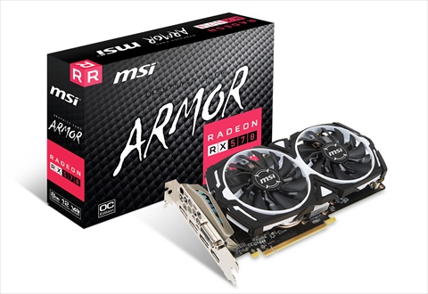 【クリックで詳細表示】Radeon RX 570 ARMOR 8G