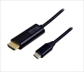 GH-HALTA2-BK Altモード対応 TypeC-HDMIケーブル 2m