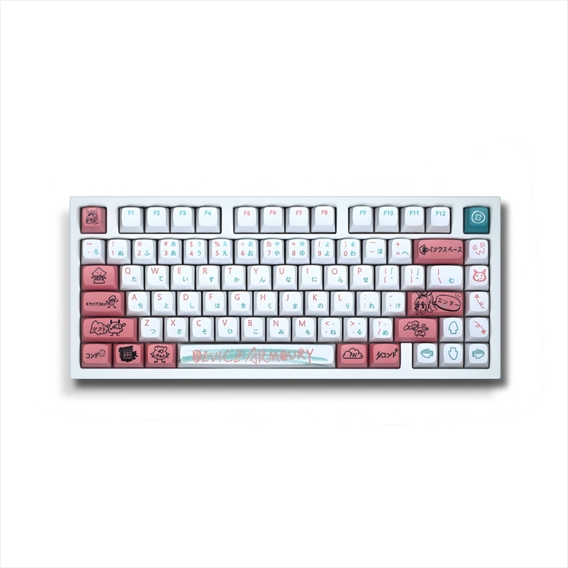 magnetic mechanical keyboard RX-75 White