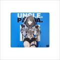 Uncle Panda ガラスマウスパッド ブルー Uncle-P-Glass-b