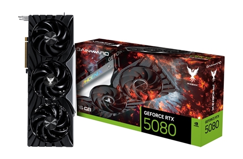 NE75080019T2-GB2031X  GAINWARD RTX5080 PHOENIX 16GB GDDR7 256bit 3-DP HDMI