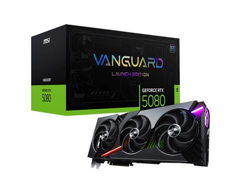 GeForce RTX 5080 16G VANGUARD SOC LAUNCH EDITION