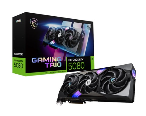 GeForce RTX 5080 16G GAMING TRIO OC