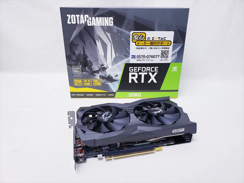 ZTRTX2060-12GDR6/ZT-T20620F-10M ZOTAC GAMING GeForce RTX2060 Twin FAN ...