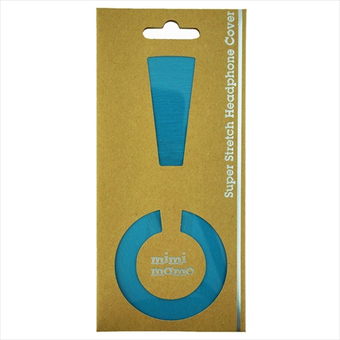 【クリックでお店のこの商品のページへ】MHC-001-BL mimimamo スーパーストレッチヘッドフォンカバー M ブルー ☆￥250ネコポス対応可能商品！