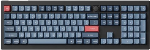 V6M-D1-US V6 MAX QMK ワイヤレスカスタム・メカニカルキーボード - RGB - US配列（テンキー付）/ Gateron Jupiter スイッチ（ホットスワップ）赤軸