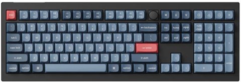 V6M-D3-US V6 MAX QMK ワイヤレスカスタム・メカニカルキーボード - RGB - US配列（テンキー付）/ Gateron Jupiter スイッチ（ホットスワップ）茶軸