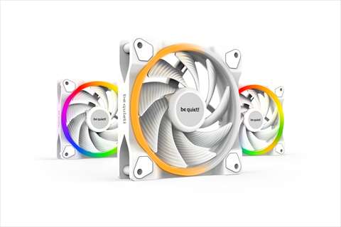 LIGHT WINGS WHITE 120mm PWM HS Triple BL101 