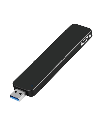 AOK-M2SATA-U31G2U (M.2 SATA SSD対応USBメモリ型ケース、USB3.1 Gen2対応モデル)