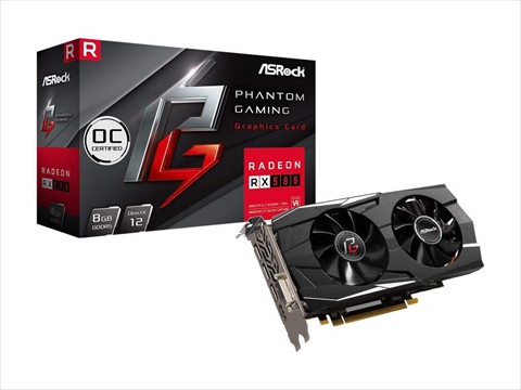 【クリックで詳細表示】Phantom Gaming D Radeon RX580 8G OC