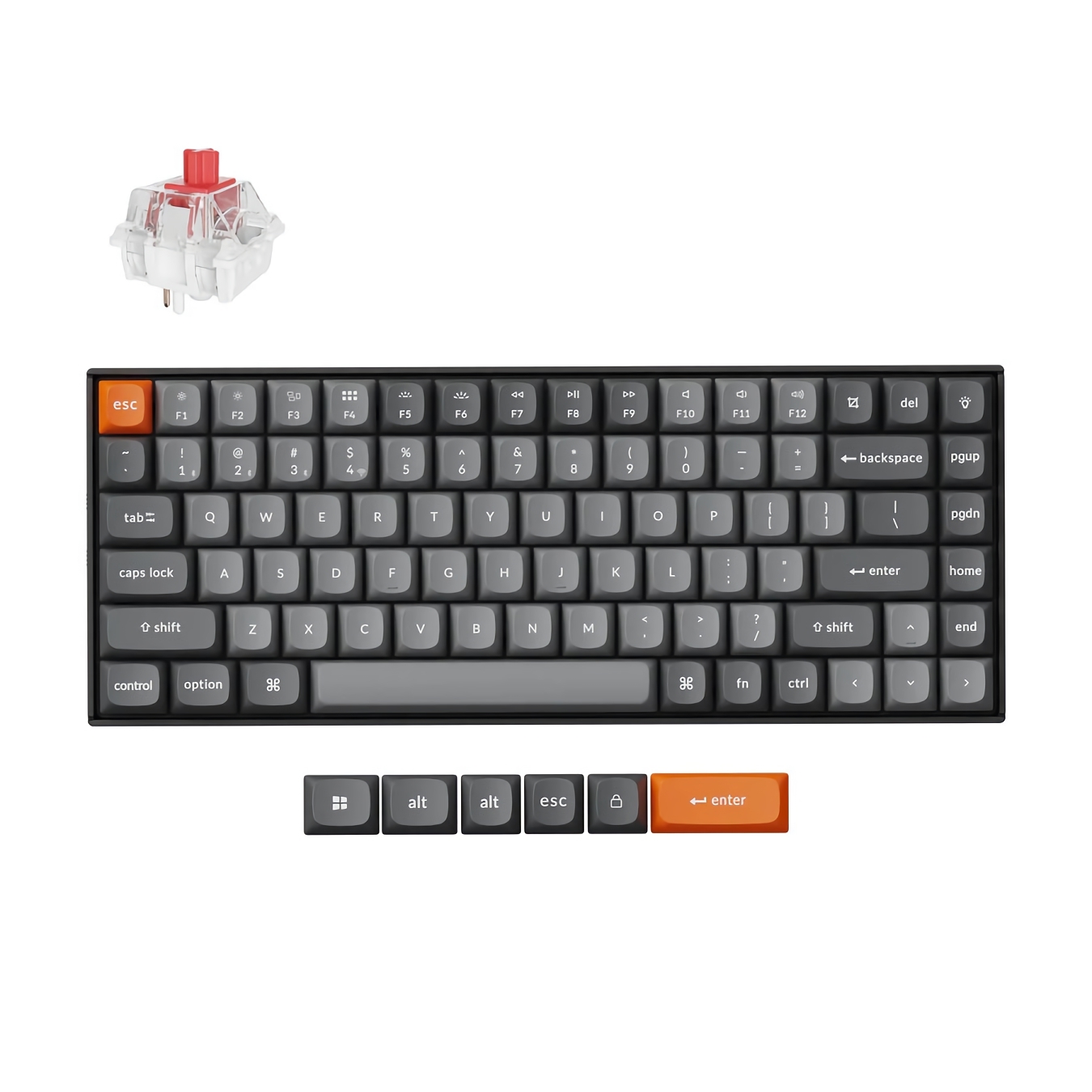K2M-A1-US K2 Max QMK ワイヤレス カスタム・メカニカルキーボード