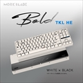 MORKBLADE Bold TKL HE White/Black