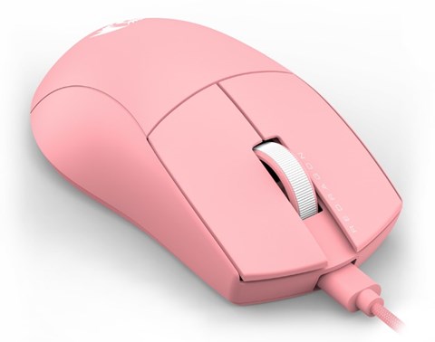 K1NG 1K M724PTI Wired Gaming Mouse Pink