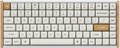 K2H-Q1-US K2 HE スペシャルエディション マグネットスイッチ搭載 QMKワイヤレス・カスタムメカニカルキーボード - RGB - US配列（テンキーレス）- ホワイト / Gateron ダブルレール・マグネティックスイッチ Nebula（ホットスワップ）