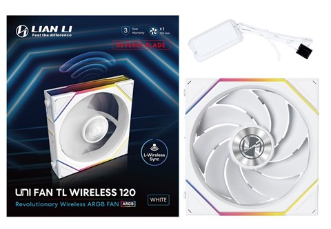 UNI FAN RS TL Wireless 120 WT Single Pack UF-RS-TL120-WLS-1W 