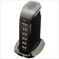 BAC6U80SIBK DESKTOP AC USB×6　8A