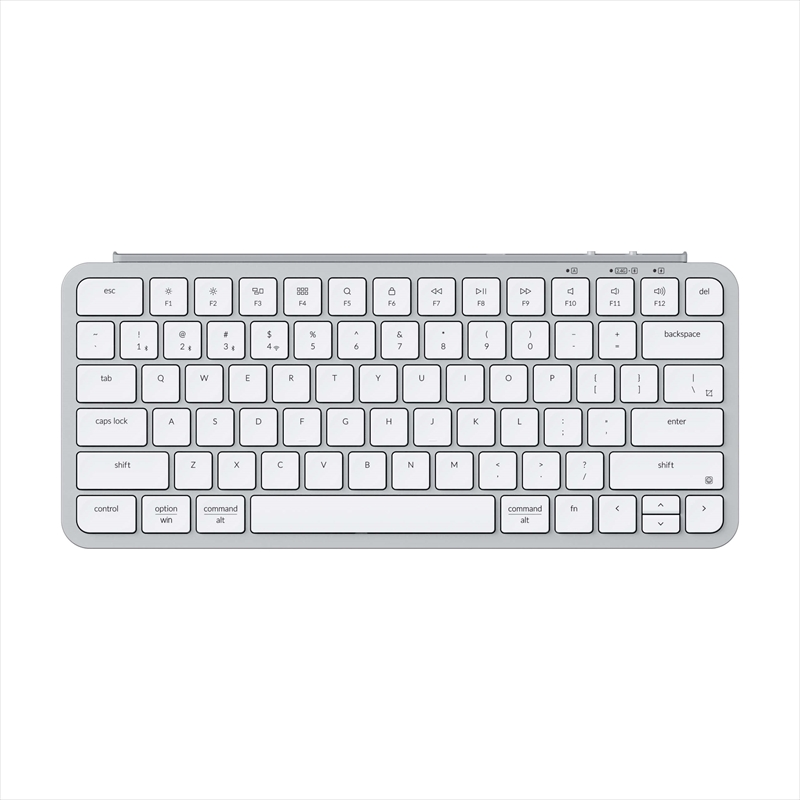 B1P-K14-US Keychron B1 Pro ウルトラスリム ワイヤレスキーボード - US配列（テンキーレス） / シザースイッチ（本体カラー：シルバー）
