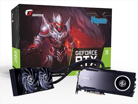 【クリックでお店のこの商品のページへ】iGame GeForce RTX 2080 Ti Neptune OC