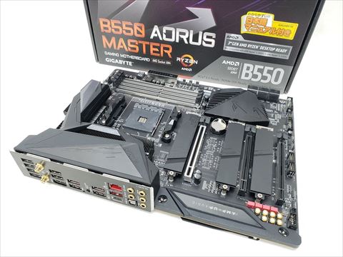 B550 AORUS MASTER 各サイトで併売につき売切れのさいはご容赦願います。