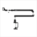 GRAPHT ロープロファイル MICROPHONE ARM（Black） GRT057-BLK-ONE