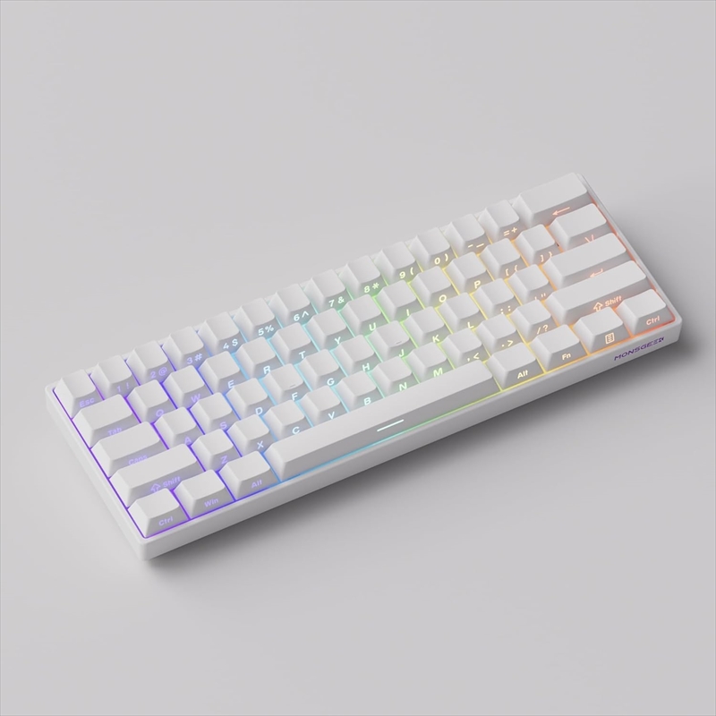 Akko MonsGeek FUN60 Pro SP White 無線モデル AKKO01-00006-WH