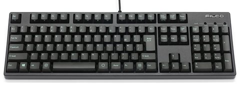 FKBN108MPS/NAS3GMB Majestouch＋ ASK 静音赤軸 108キー 日本語配列・ブラックフレーム・アスファルトキーキャップ