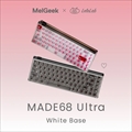 MelGeek × LeleLab MADE68 Ultra White Base MADE68U-BL-0204-LLZ
