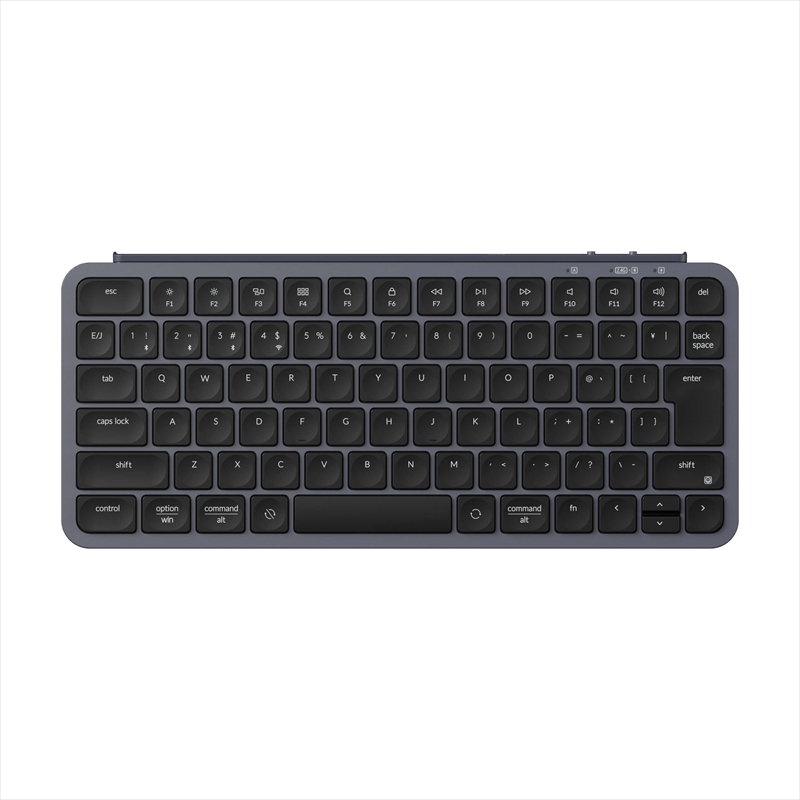 B1P-K1Z-JIS Keychron B1 Pro ウルトラスリム ワイヤレスキーボード - JIS配列（テンキーレス） / シザースイッチ（本体カラー：スペースグレー / かな印字なし）