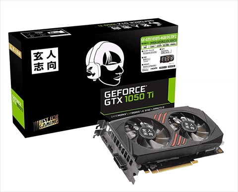 【クリックで詳細表示】GF-GTX1050Ti-4GB/OC/DF2