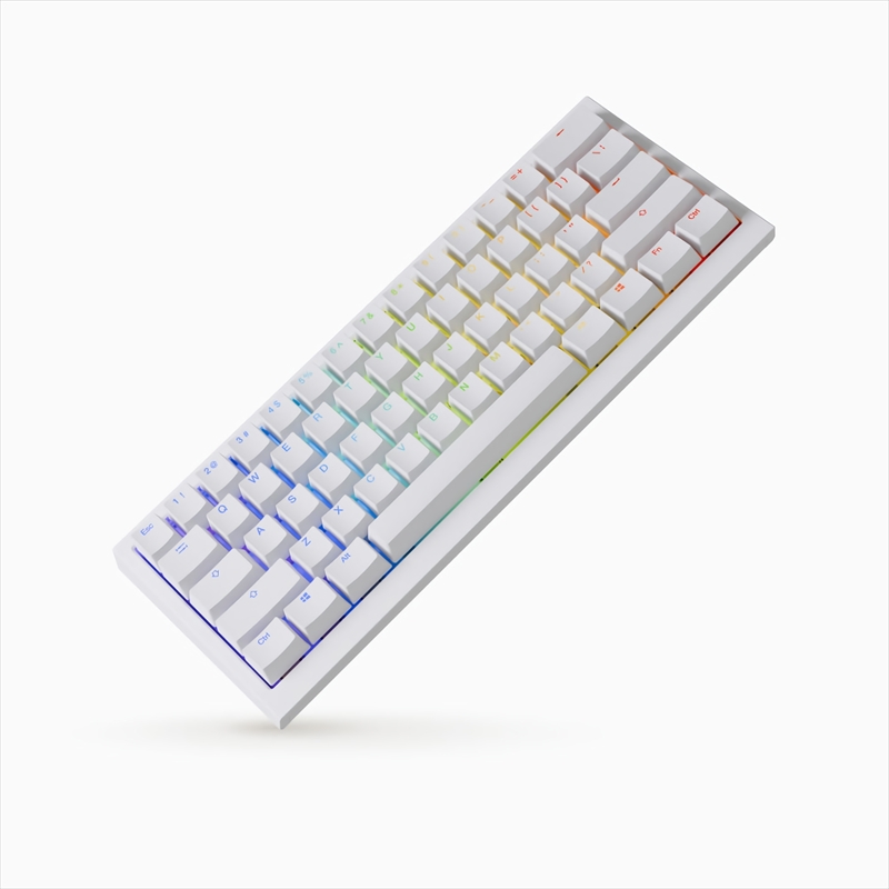 Ducky One X Mini Wireless 60% Rapid Trigger Analog Inductive Keyboard White dk-onex-mini-wireless-pw-dai
