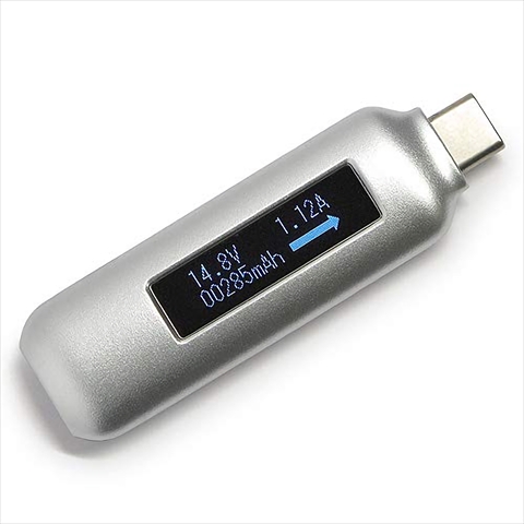 RT-TC3VASV 双方向・通電方向表示 USB Type-C電圧・電流チェッカー ☆6個まで￥300ネコポス対応可能！