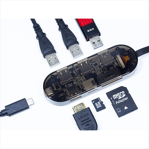 PD対応 USB Type-Cドッキングステーション ☆2個まで￥250クリックポスト対応可能！