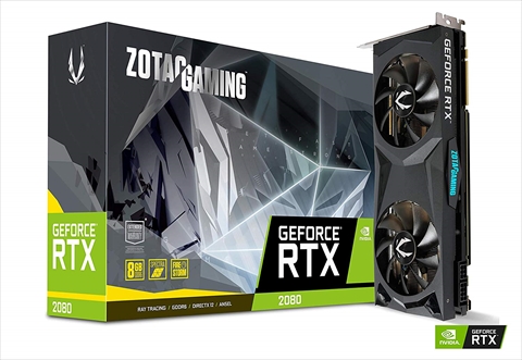 【クリックで詳細表示】ZTRTX2080-8GGDR6/ZT-T20800G-10P ZOTAC GAMING GeForce RTX 2080