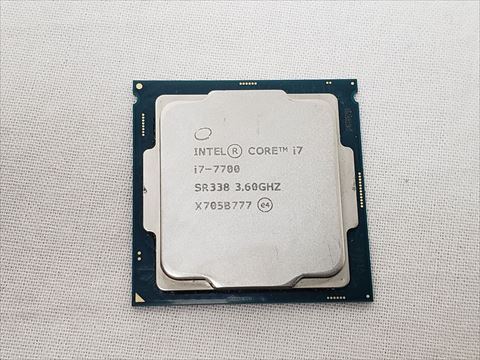 Core i7-7700 バルク (3.60GHz/ターボブースト時4.20GHz/4-core 8-thread/Total Cache 8MB/TDP65W/HD Graphics 630) 各サイトで併売につき売切れのさいはご容赦願います。