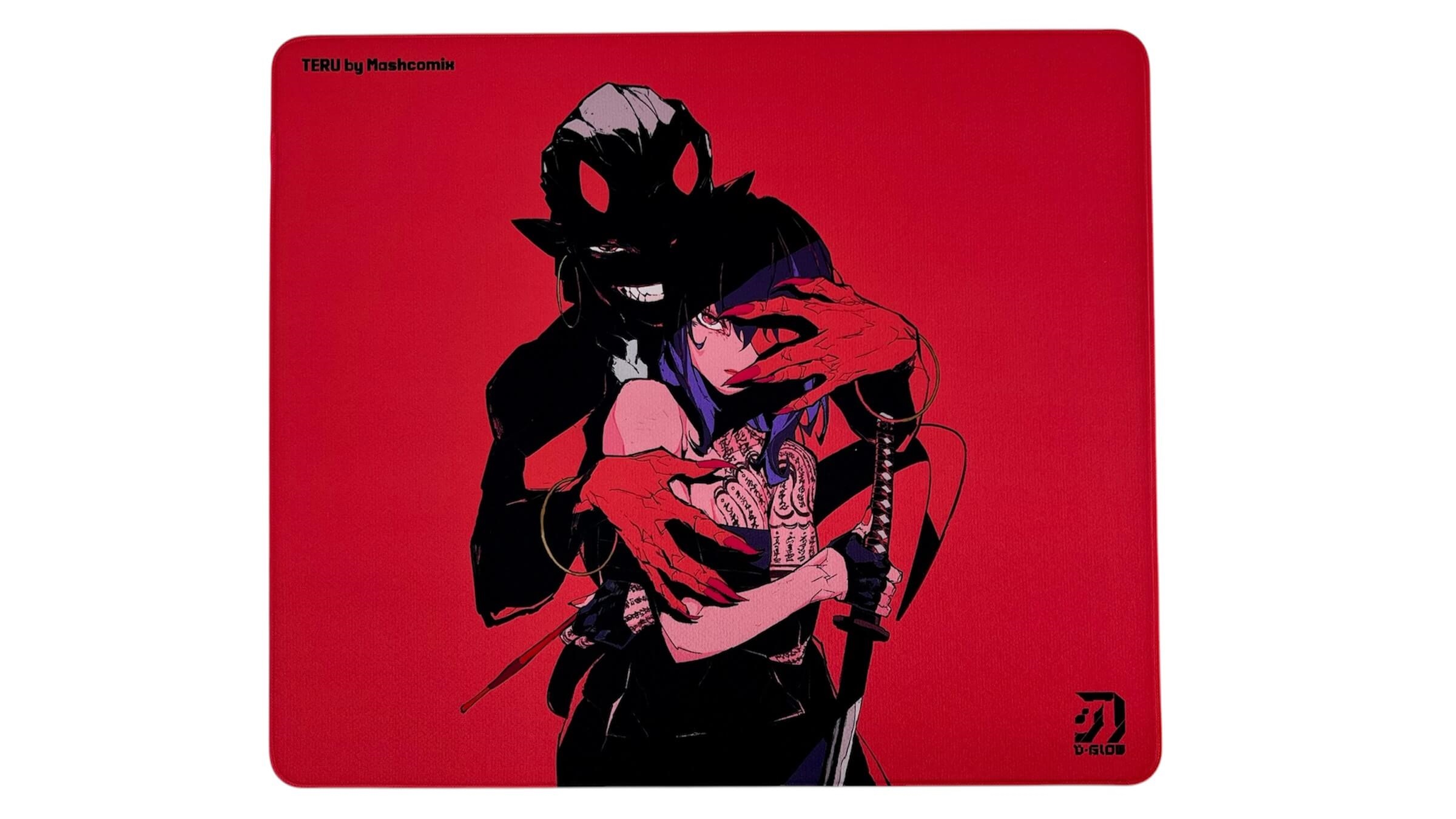 D-GLOW REN 刃 Redtail Mako&Watanabe | マウスパッド | ゲーミング