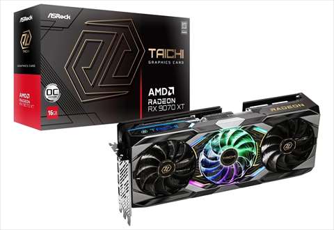 RX 9070 XT Taichi 16GB OC (RX9070XT TC 16GO)