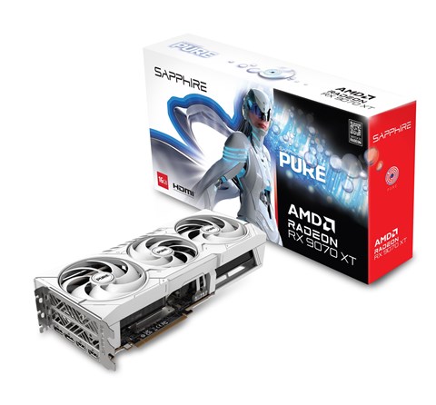 PURERX9070XT16GB/11348-02-20G SAPPHIRE PURE Radeon RX 9070 XT GAMING OC 16GB