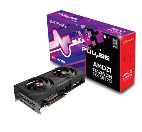 PULSERX907016GB/11349-03-20G SAPPHIRE PULSE Radeon RX 9070 GAMING 16GB