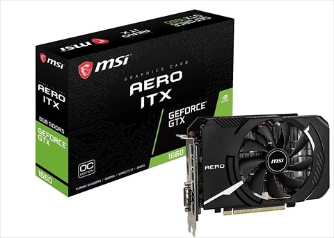 【クリックで詳細表示】GeForce GTX 1660 AERO ITX 6G OC