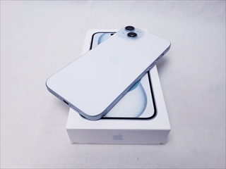 iPhone15 Plus 128GB ブルー /MU0D3J/A  【国内版 SIMFREE】 各サイトで併売につき売切れのさいはご容赦願います。