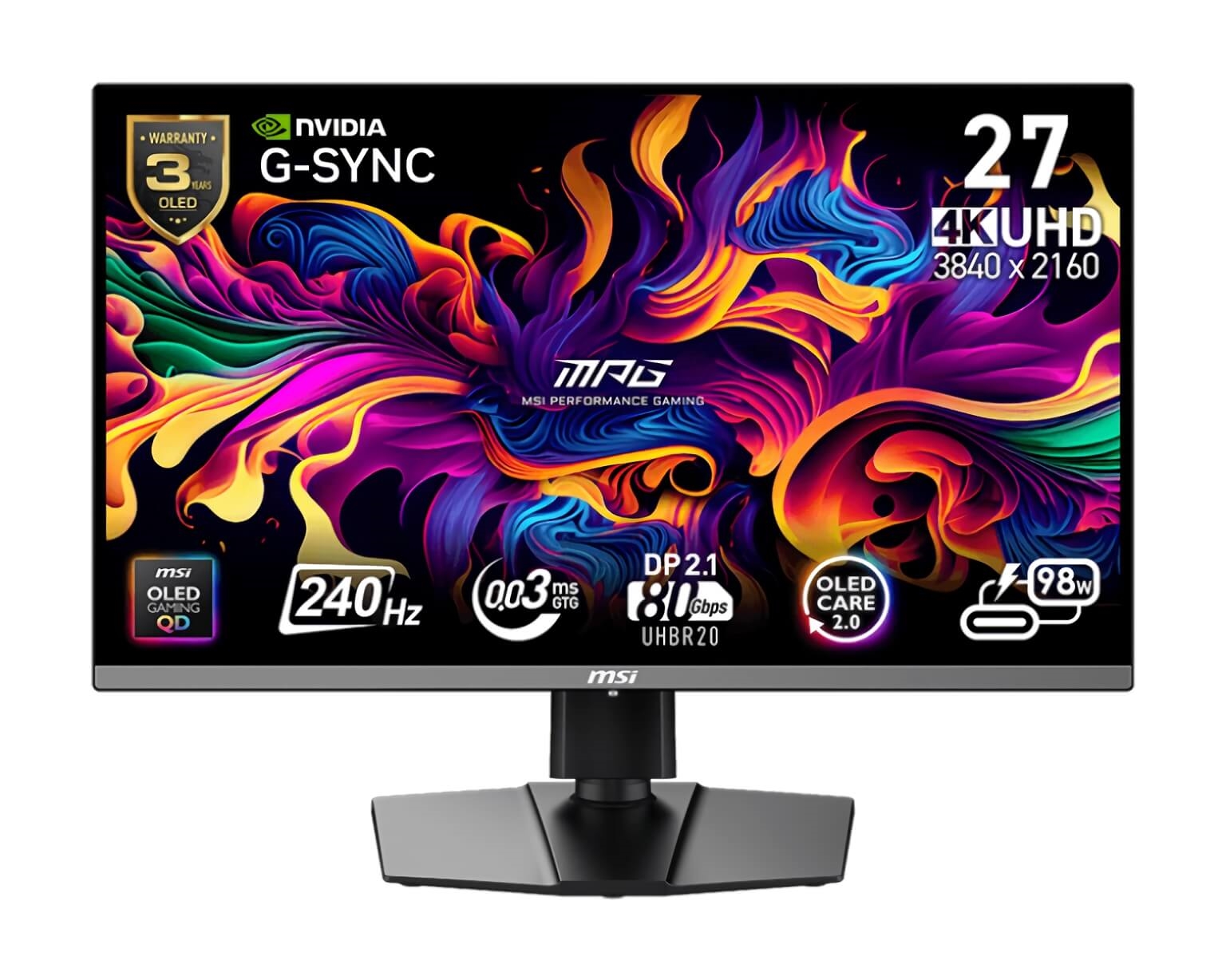 MPG-272URX-QD-OLED | 24インチ以上30インチ未満 | 液晶モニター MPG-272URX-QD-OLED | 24インチ以上30インチ未満 | 液晶モニター