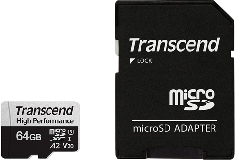 TS64GUSD330S ☆6個まで￥250クリックポスト対応可能！
