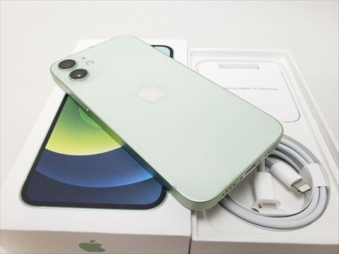 iPhone12 Mini 64GB グリーン /MGAV3J/A 【国内版 SIMFREE】 各サイトで併売につき売切れのさいはご容赦願います。