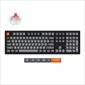 K10M-G1-US K10 Max QMK ワイヤレスカスタム・メカニカルキーボード - WHITE LED - US配列（テンキー付 / フルサイズ） / Keychron Super スイッチ（ホットスワップ）赤軸 / PBTダブルショットキーキャップ