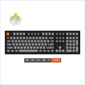 K10M-G4-US K10 Max QMK ワイヤレスカスタム・メカニカルキーボード - WHITE LED - US配列（テンキー付 / フルサイズ） / Keychron Super スイッチ（ホットスワップ）バナナ軸 / PBTダブルショットキーキャップ