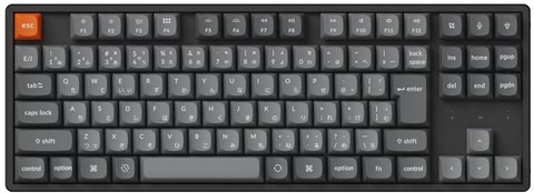 K8M-J4-JIS K8 Max QMK ワイヤレス カスタム・メカニカルキーボード - RGB - JIS配列  / Keychron Superスイッチ（ホットスワップ）バナナ軸