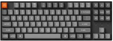 K8M-A1-US K8 Max QMK ワイヤレス カスタム・メカニカルキーボード - WHITE LED - US配列  / Keychron Superスイッチ赤軸
