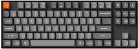 K8M-A4-US K8 Max QMK ワイヤレス カスタム・メカニカルキーボード - WHITE LED - US配列  / Keychron Superスイッチバナナ軸