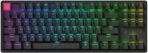K8X-J3-US K8 Version 2 QMK ワイヤレスカスタム・メカニカルキーボード - RGB - US配列  / Keychron Superスイッチ（ホットスワップ）茶軸