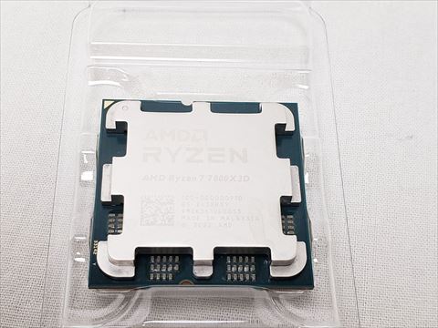 Ryzen7 7800X3D バルク (8C/16T、4.2Ghz(最大5.0)、120W、L2+L3 Cache 104MB、Radeon Graphics ) 各サイトで併売につき売切れのさいはご容赦願います。